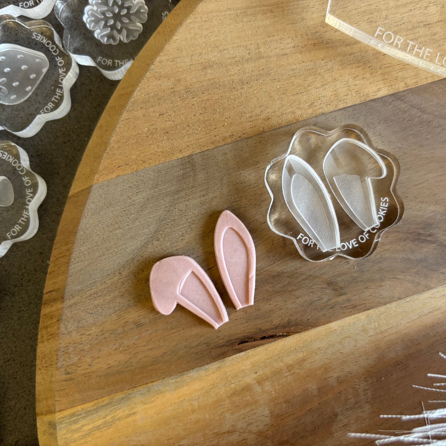 Bunny Ears Easter Acrylic Mini Mould
