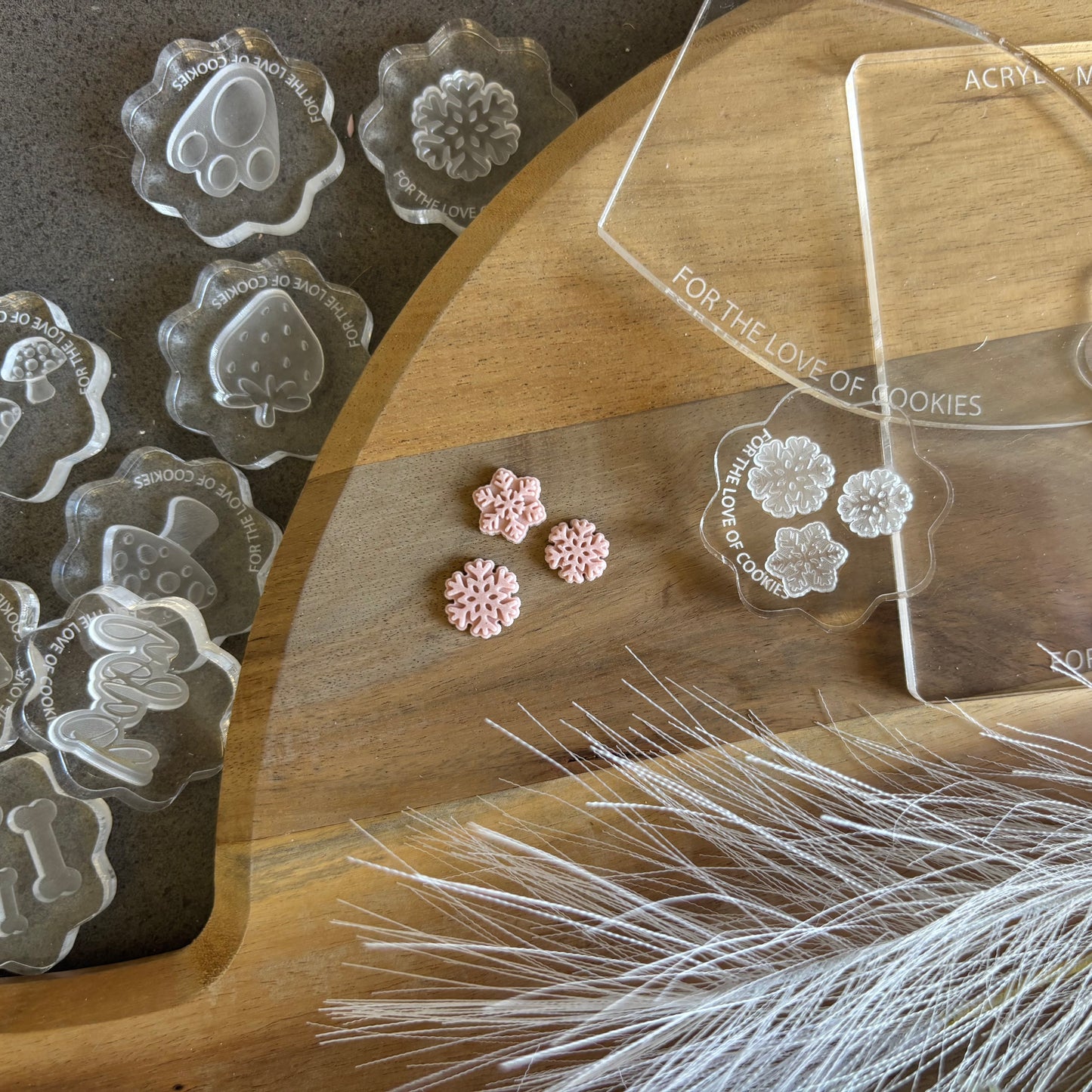 Snowflakes Mini Acrylic Mini Mould