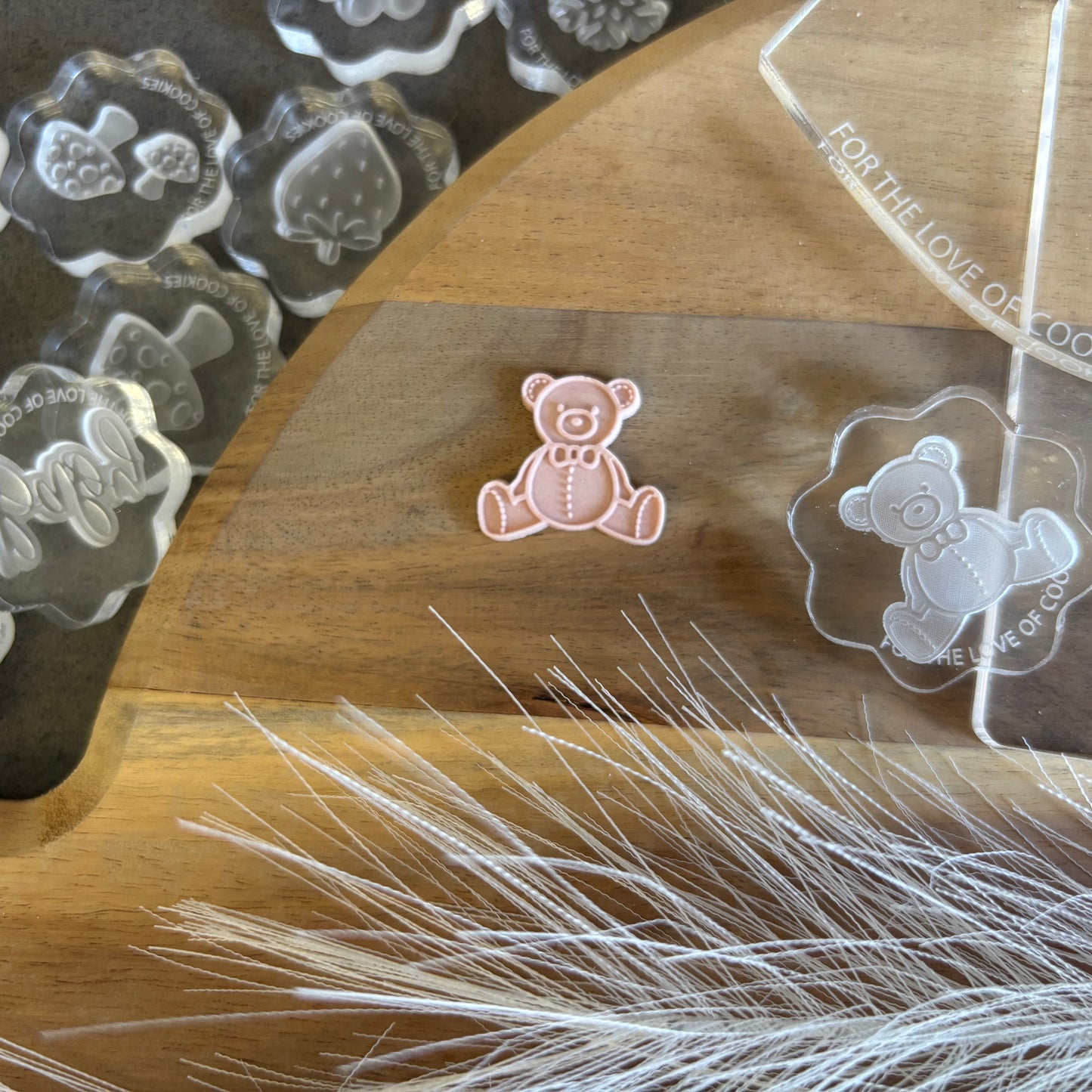 Teddy Bear Acrylic Mini Mould