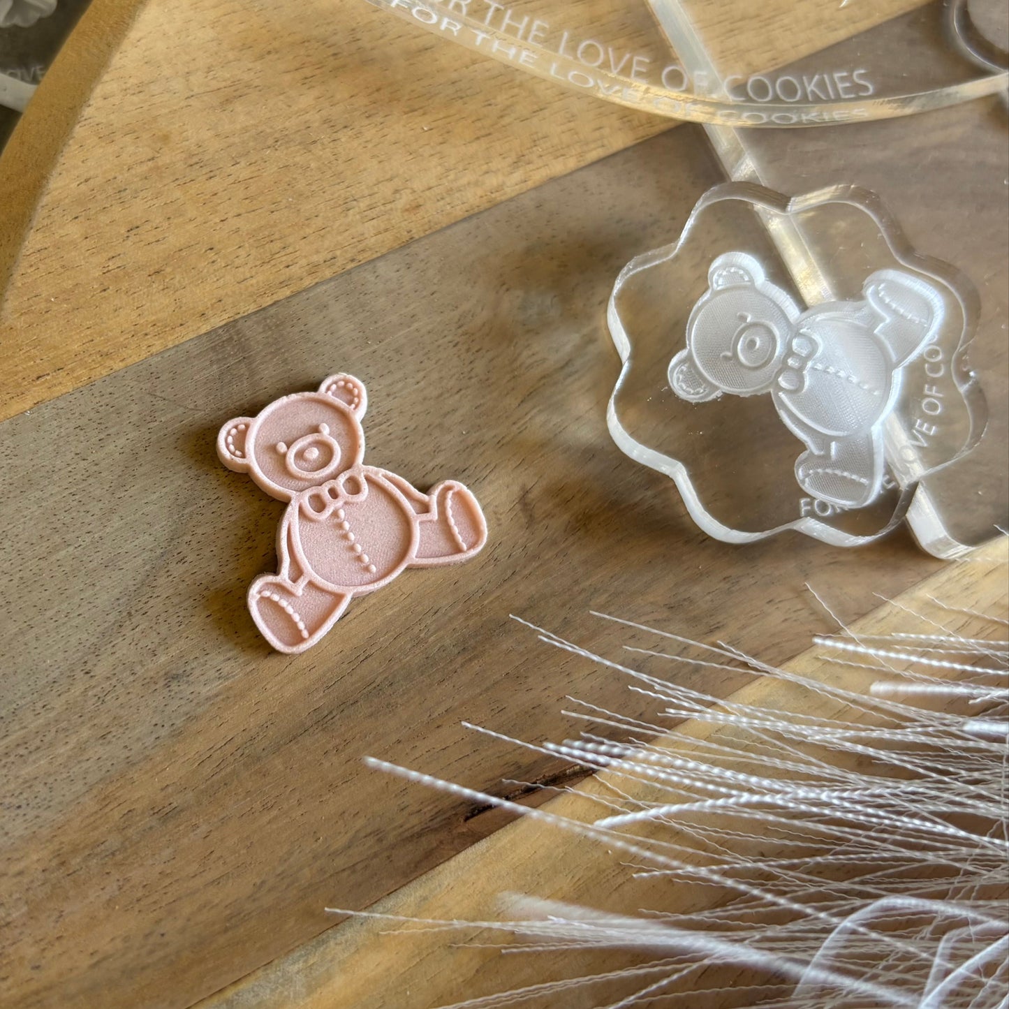 Teddy Bear Acrylic Mini Mould