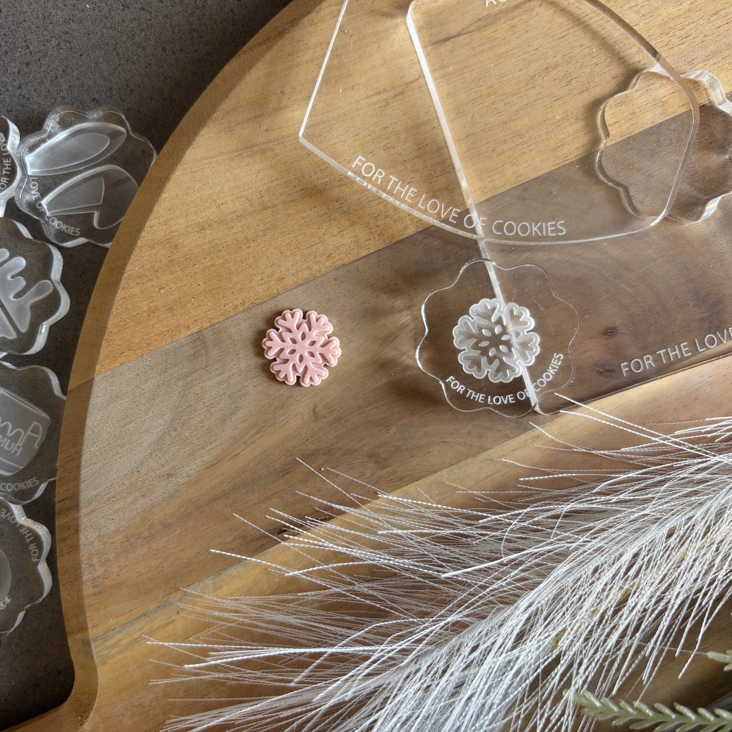 Snowflake Large Acrylic Mini Mould