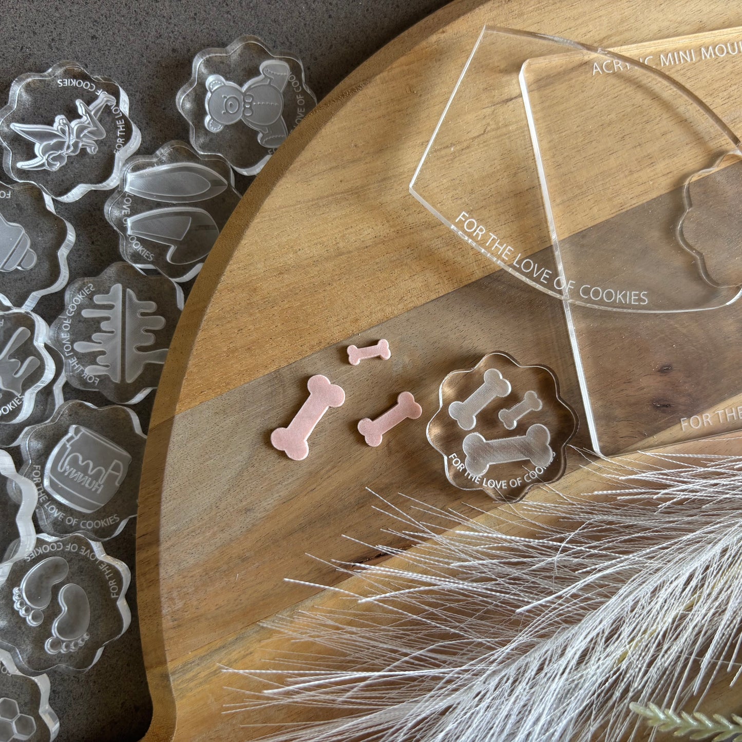 Dog Bones Acrylic Mini Mould