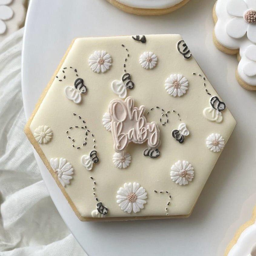 Oh Baby Text Acrylic Mini Mould