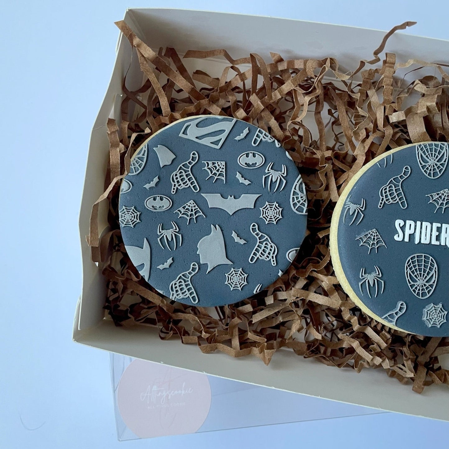 Superhero Pattern Plate