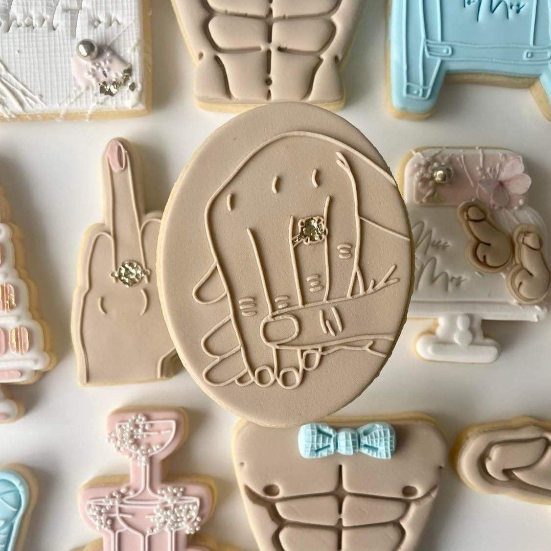 Oval Shape Cookie Cutter Only