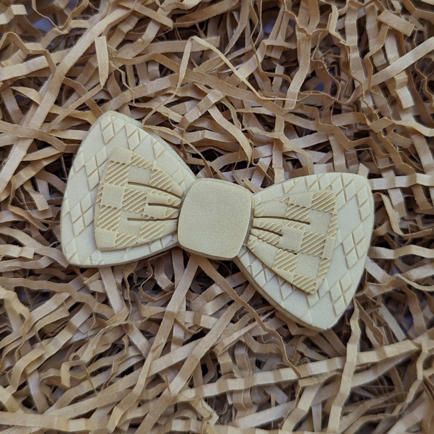 Gingham Plaid Texture Pattern Plate