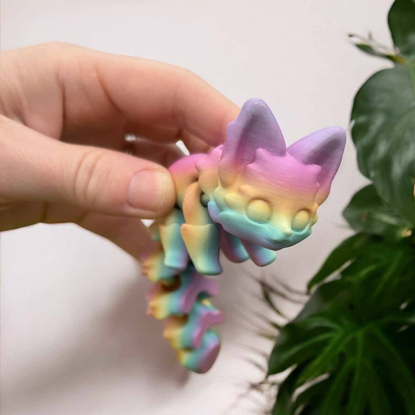 3D Printed Fox Articulated Fidget Animal