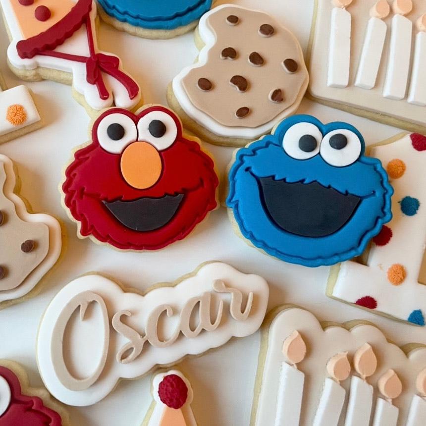 Cookie Monster Embosser and Cutter STL FILE