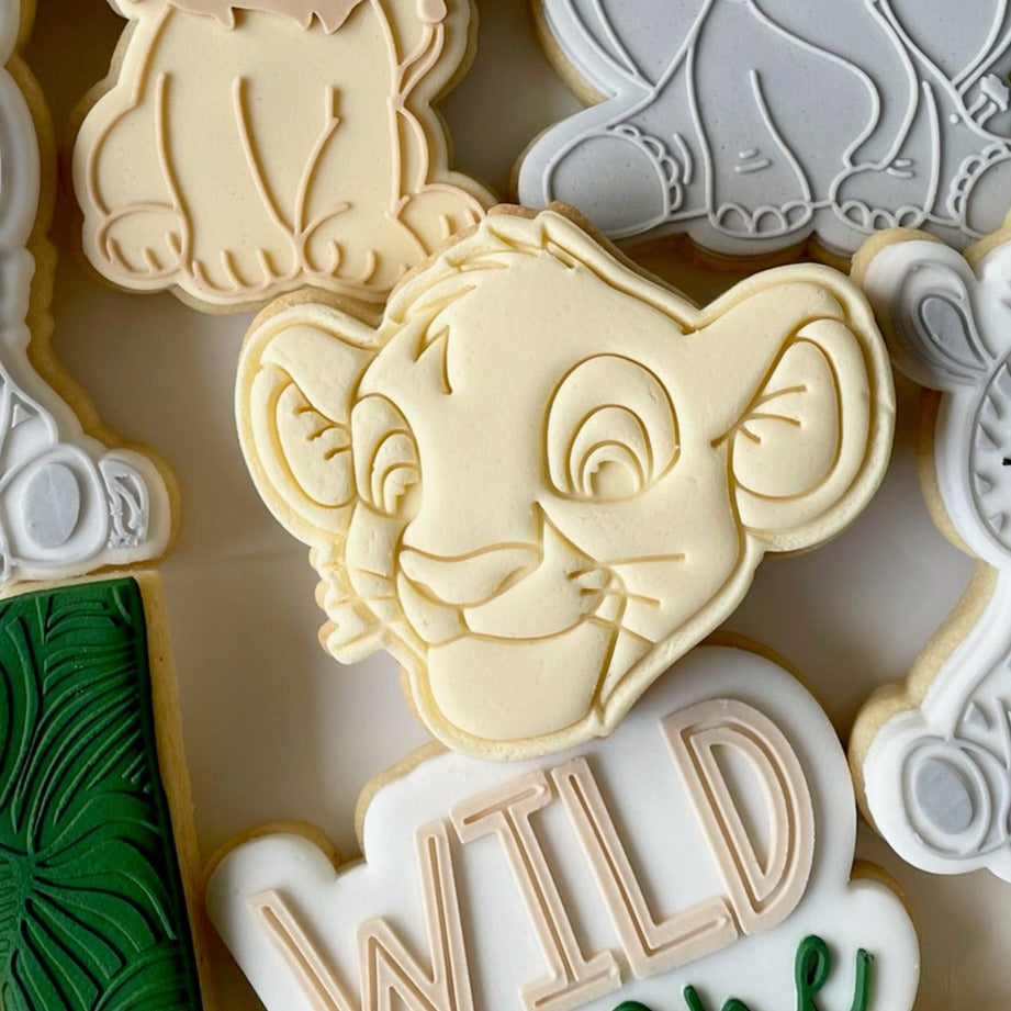Simba Lion King Embosser and Cutter STL FILE