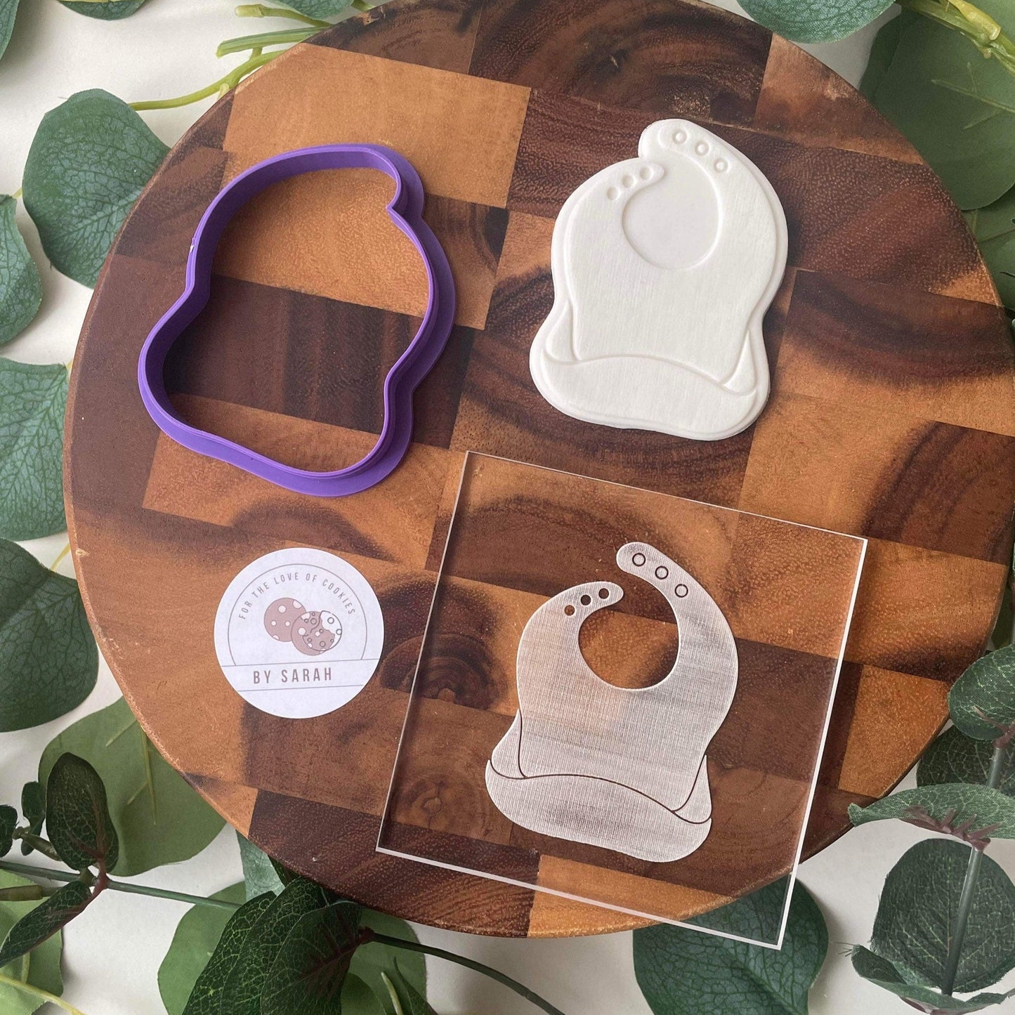 Baby Silicone Bib Debosser and Cutter