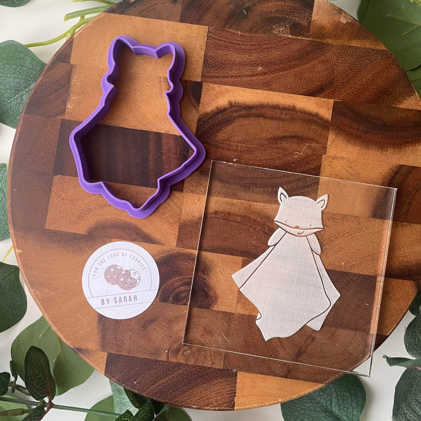 Fox Comforter Toy Debosser and Cutter