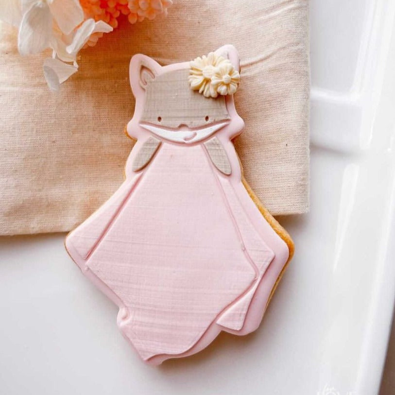 Fox Comforter Toy Debosser and Cutter