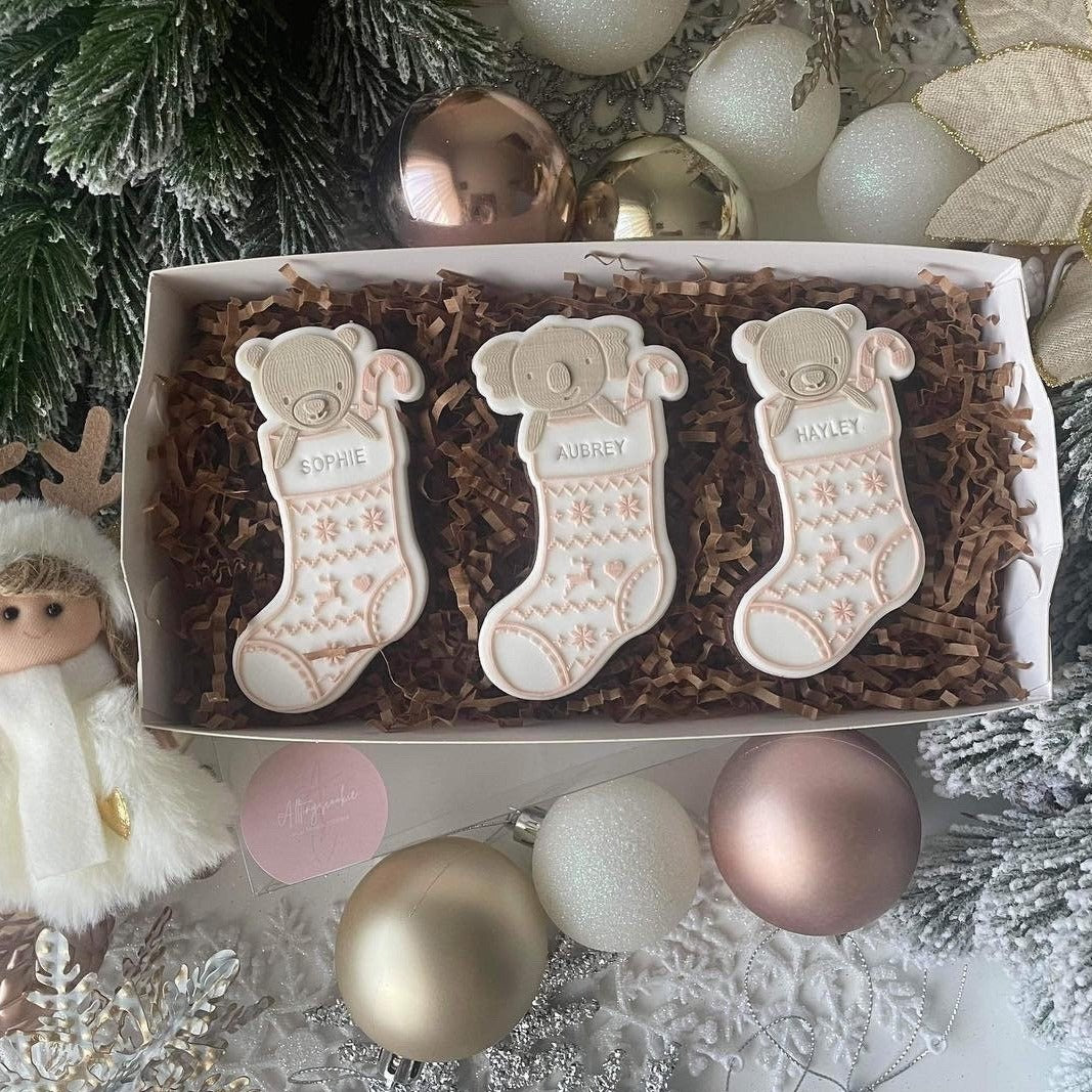 Bear Personalisable Stocking Debosser and Cutter