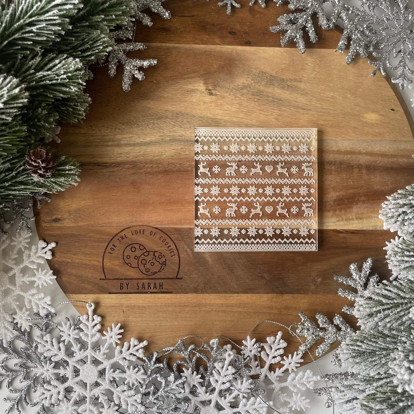 Ugly Sweater Pattern Plate