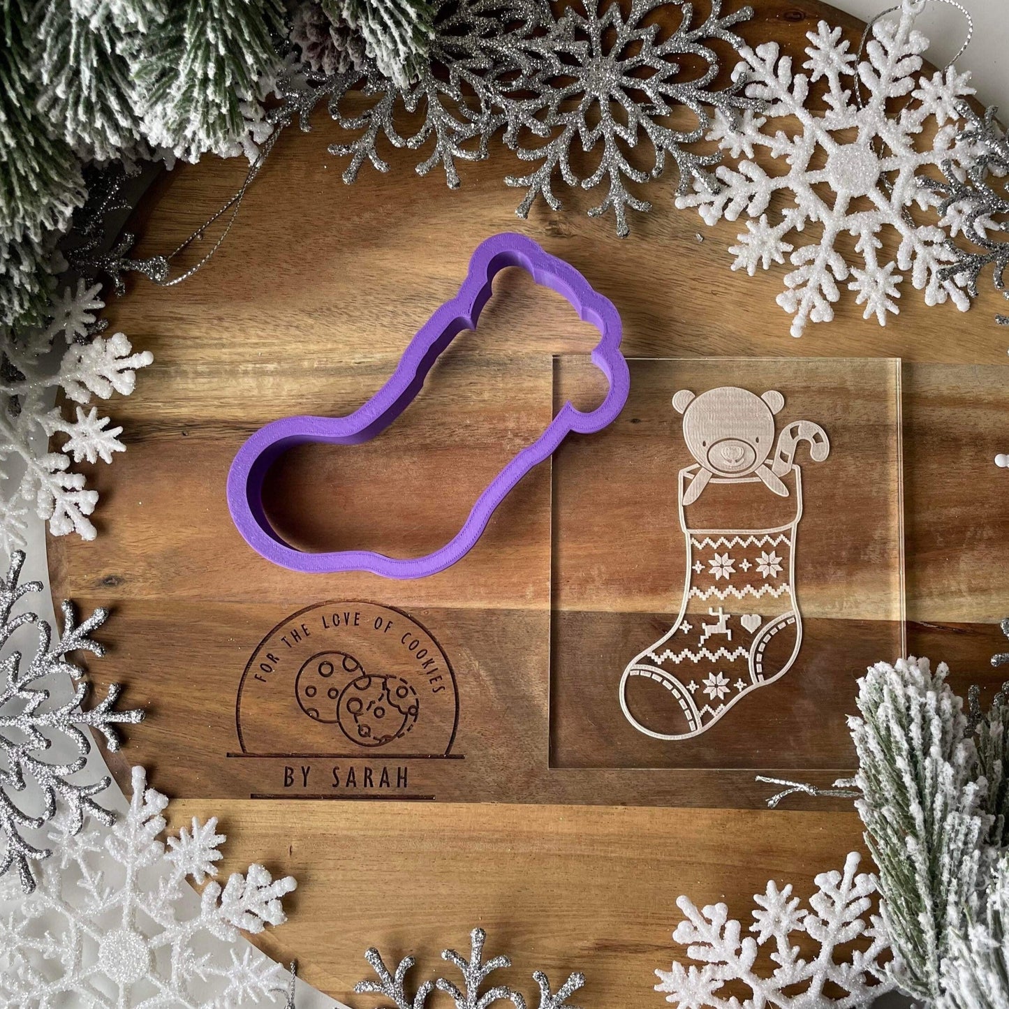 Bear and Koala Stocking Debosser and Cutter
