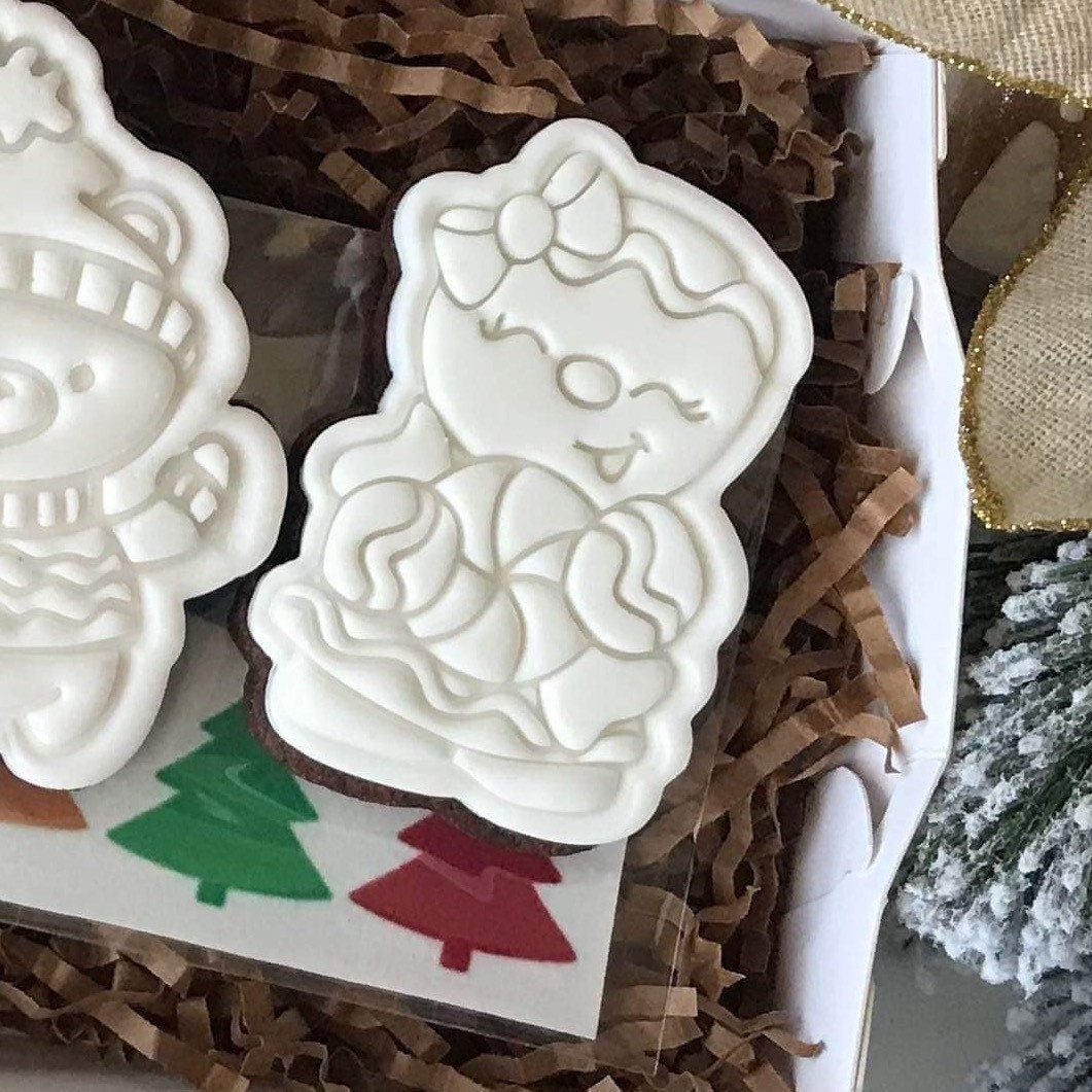 Gingerbread Girl With Lolly Embosser and Cutter