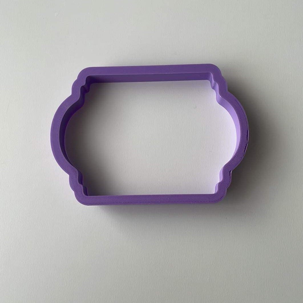 Fancy Rectangle Shape Cookie Cutter Only