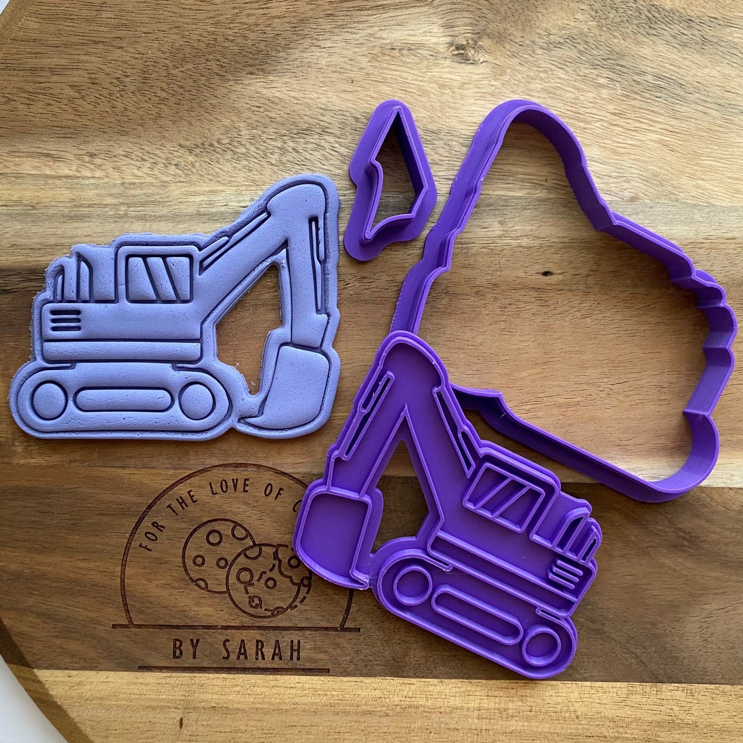 Excavator Embosser and Cutter