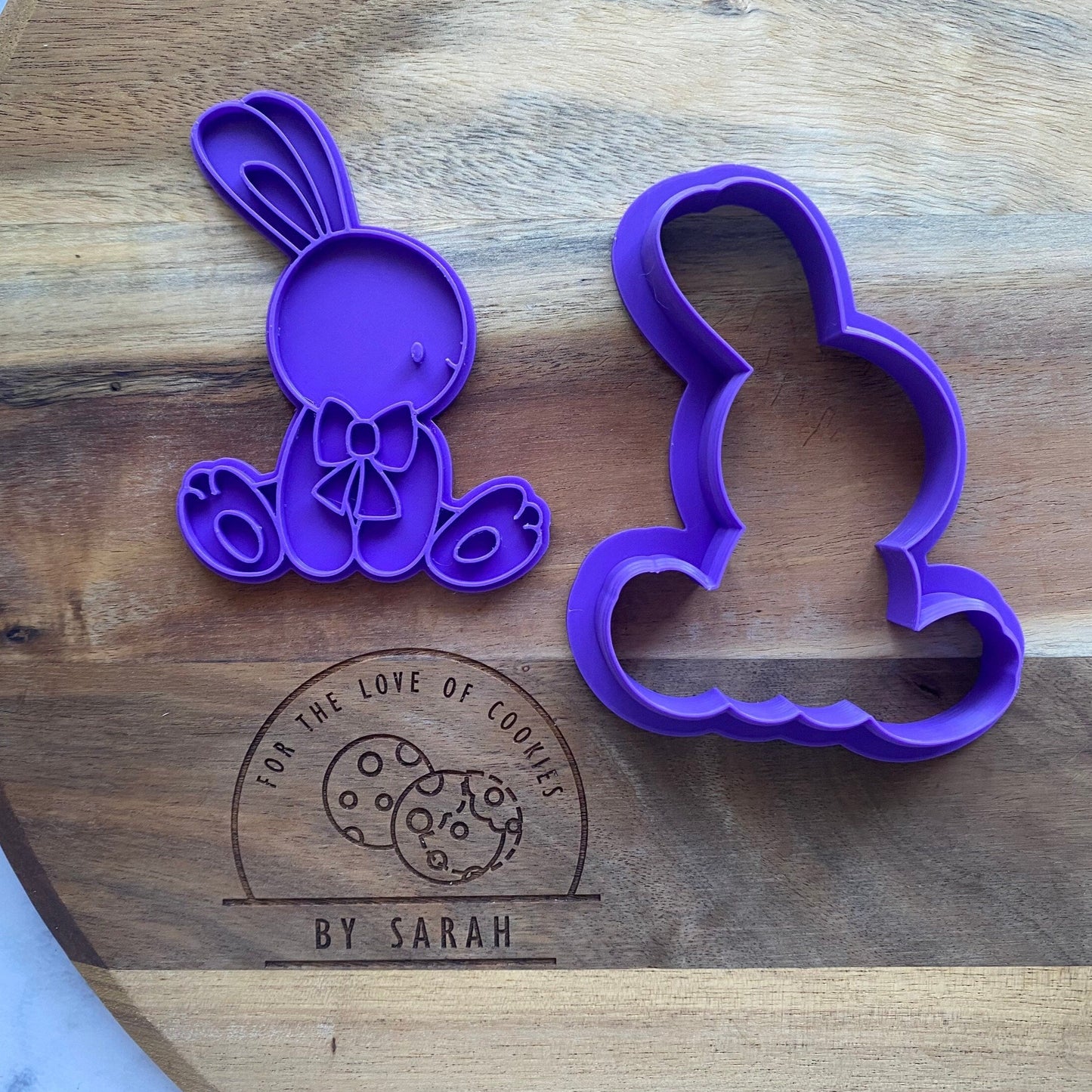 Bunny with Bow Embosser and Cutter