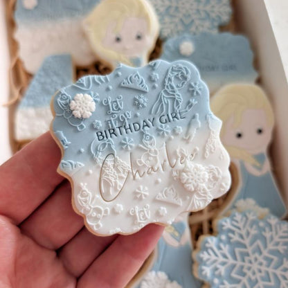 Frozen Pattern Plate