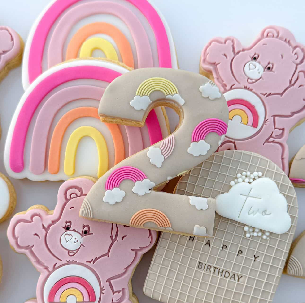 Rainbow Pattern Plate