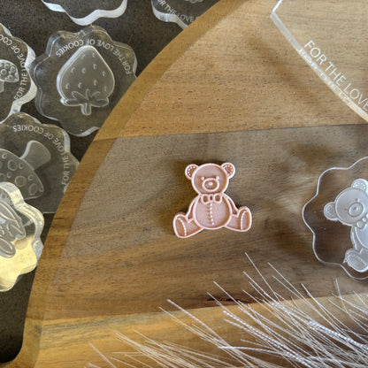Teddy Bear Acrylic Mini Mould
