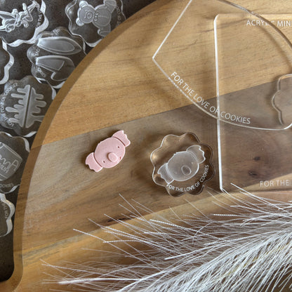 Koala Face Acrylic Mini Mould