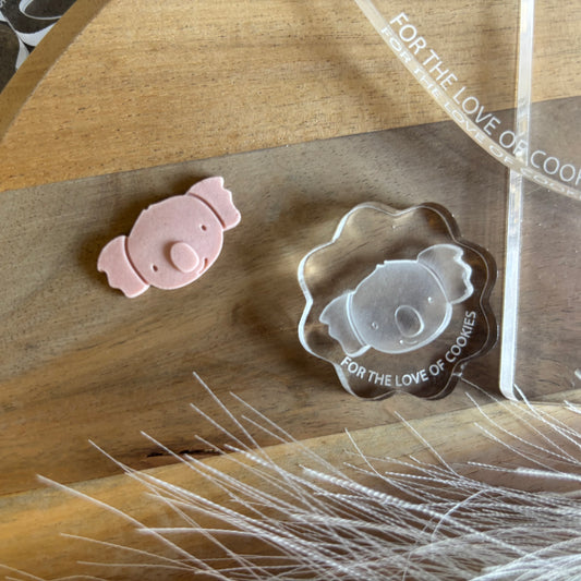 Koala Face Acrylic Mini Mould