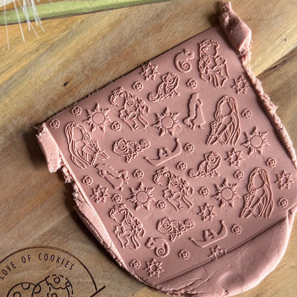 Rapunzel Pattern Plate