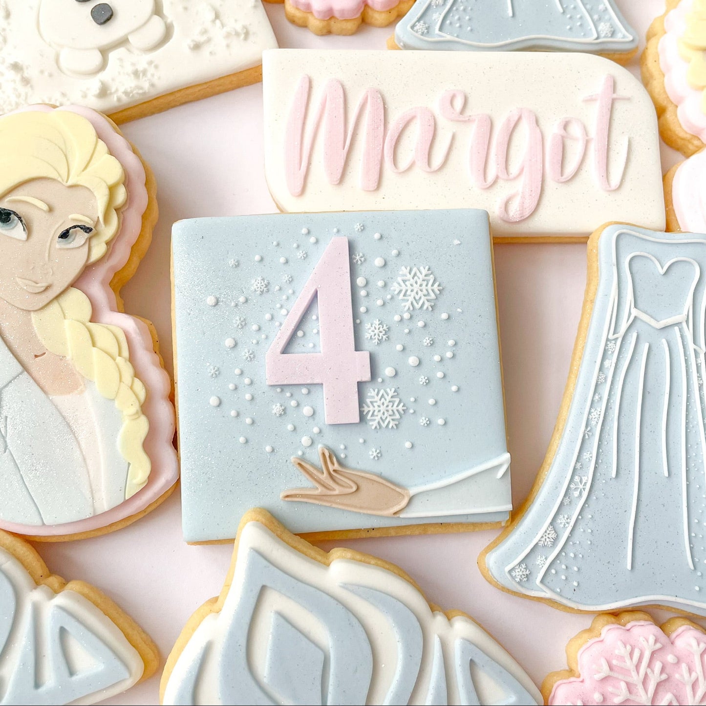 Elsa's Magic Number Frozen Debosser and Cutter