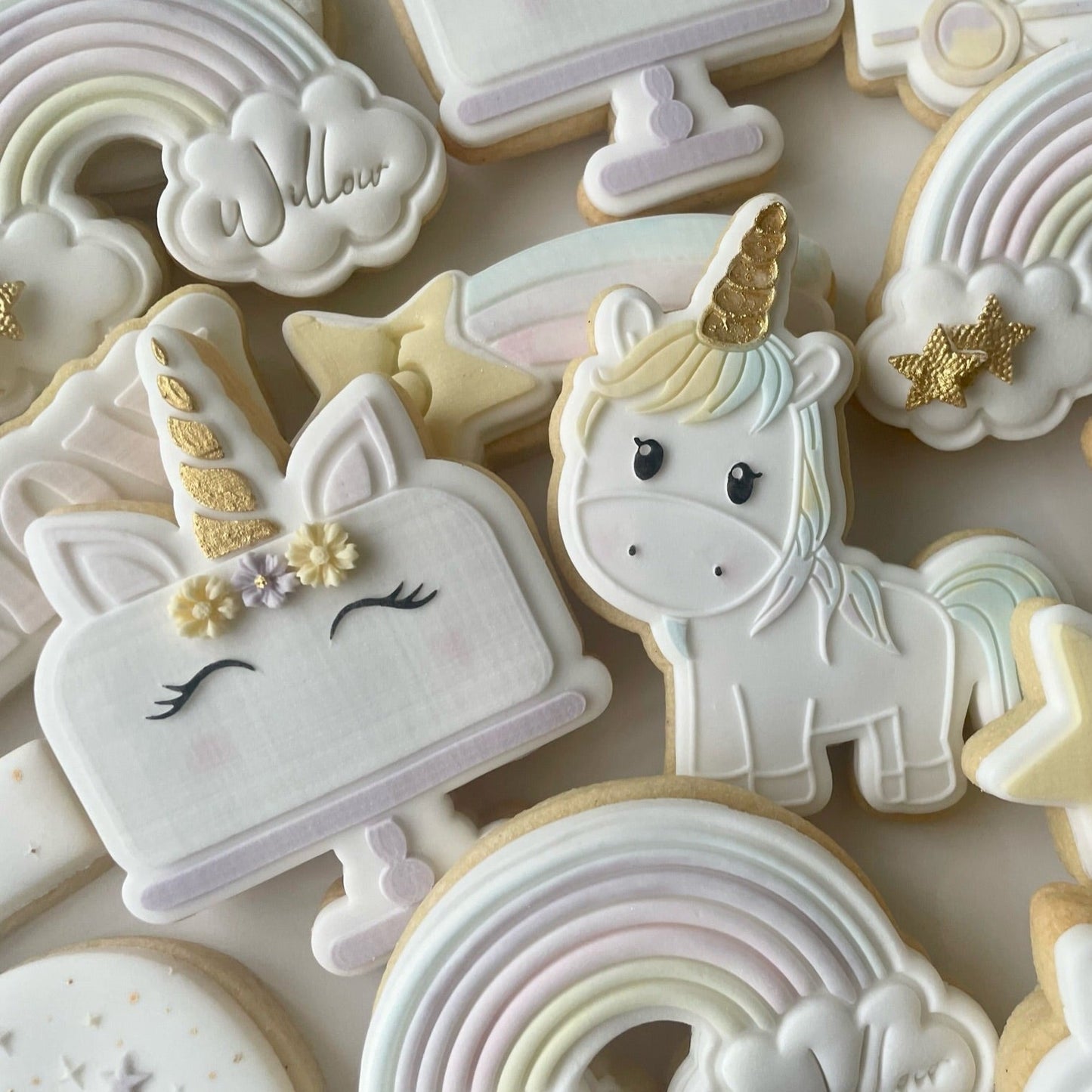 Unicorn Cake Debosser and Cutter