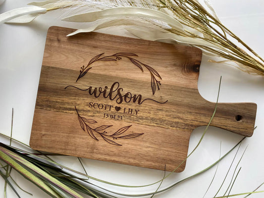 Personalized Wedding Chopping Board