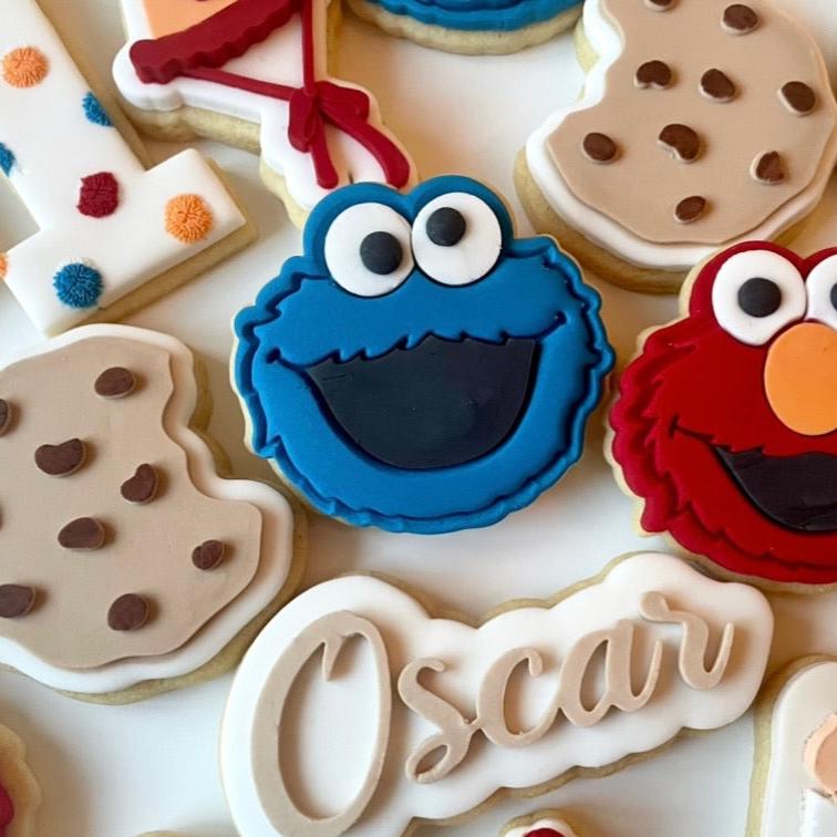 Cookie Monster Embosser and Cutter STL FILE