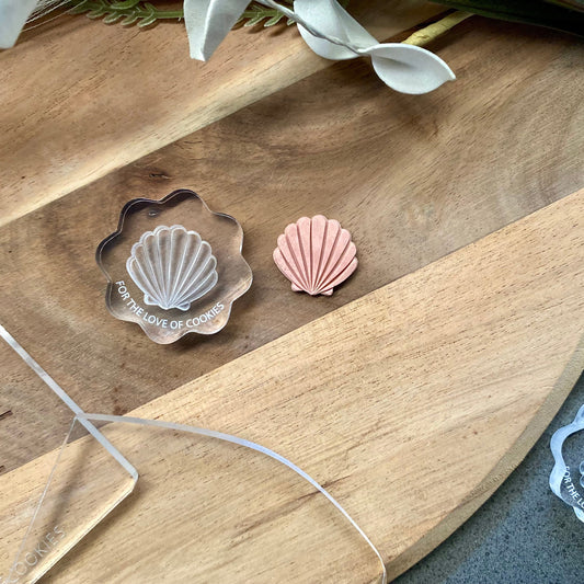 Sea Shell Round Acrylic Mini Mould