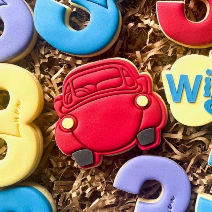 Big Red Car Wiggles Embosser and Cutter