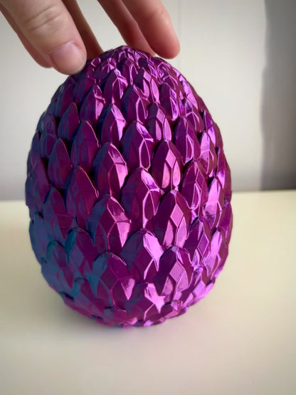 3D Printed Dragon and Egg