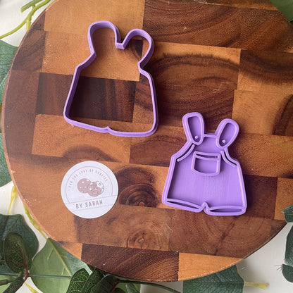 Baby Overalls Embosser and Cutter