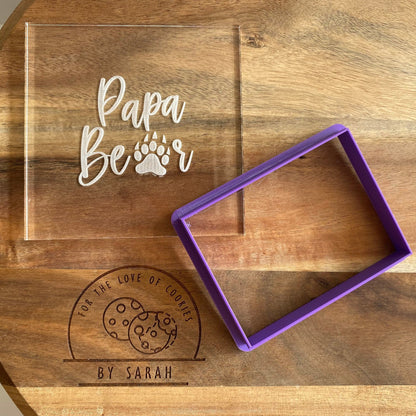 Papa Bear Debosser and Cutter