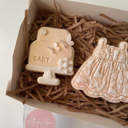 2 Tier Cake Debosser and Cutter