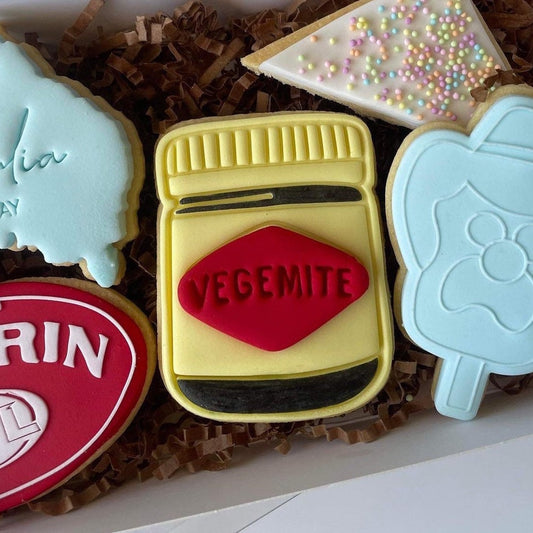 Vegemite Jar Embosser and Cutter
