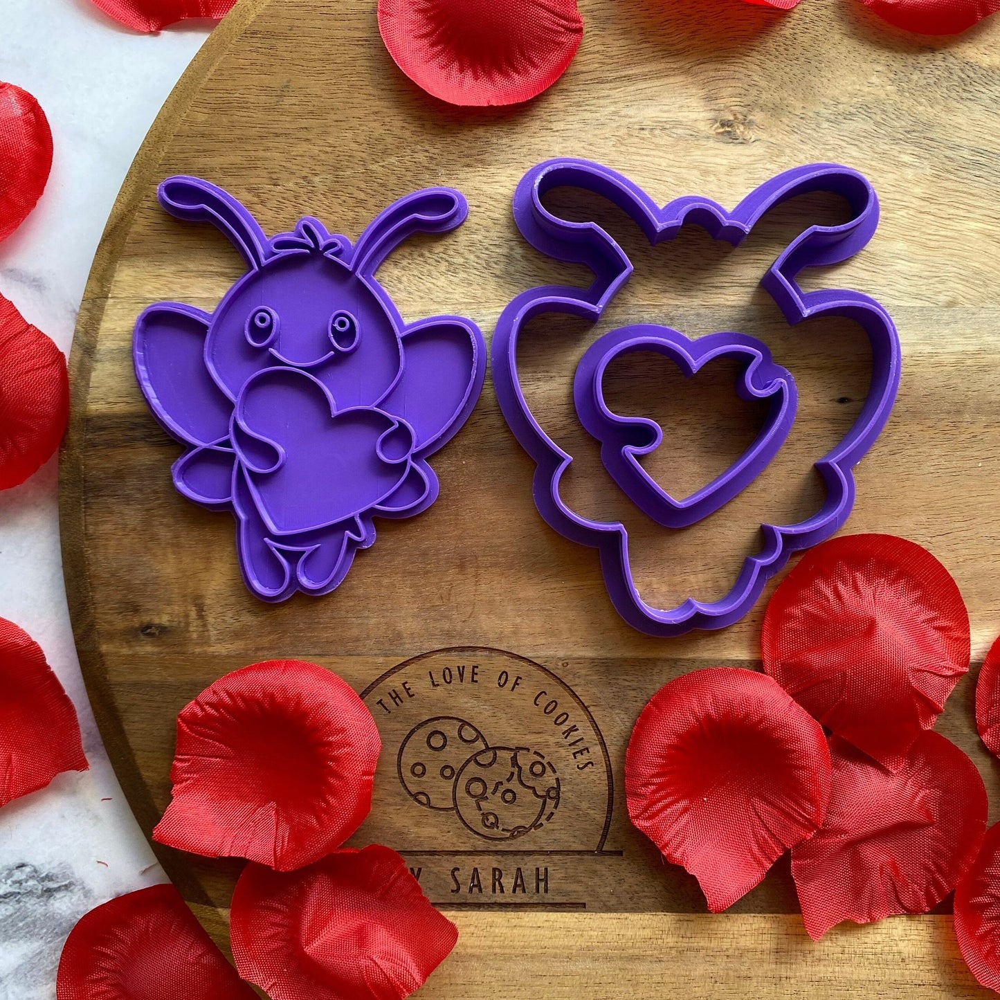 Bee with Love Heart Embosser and Cutter