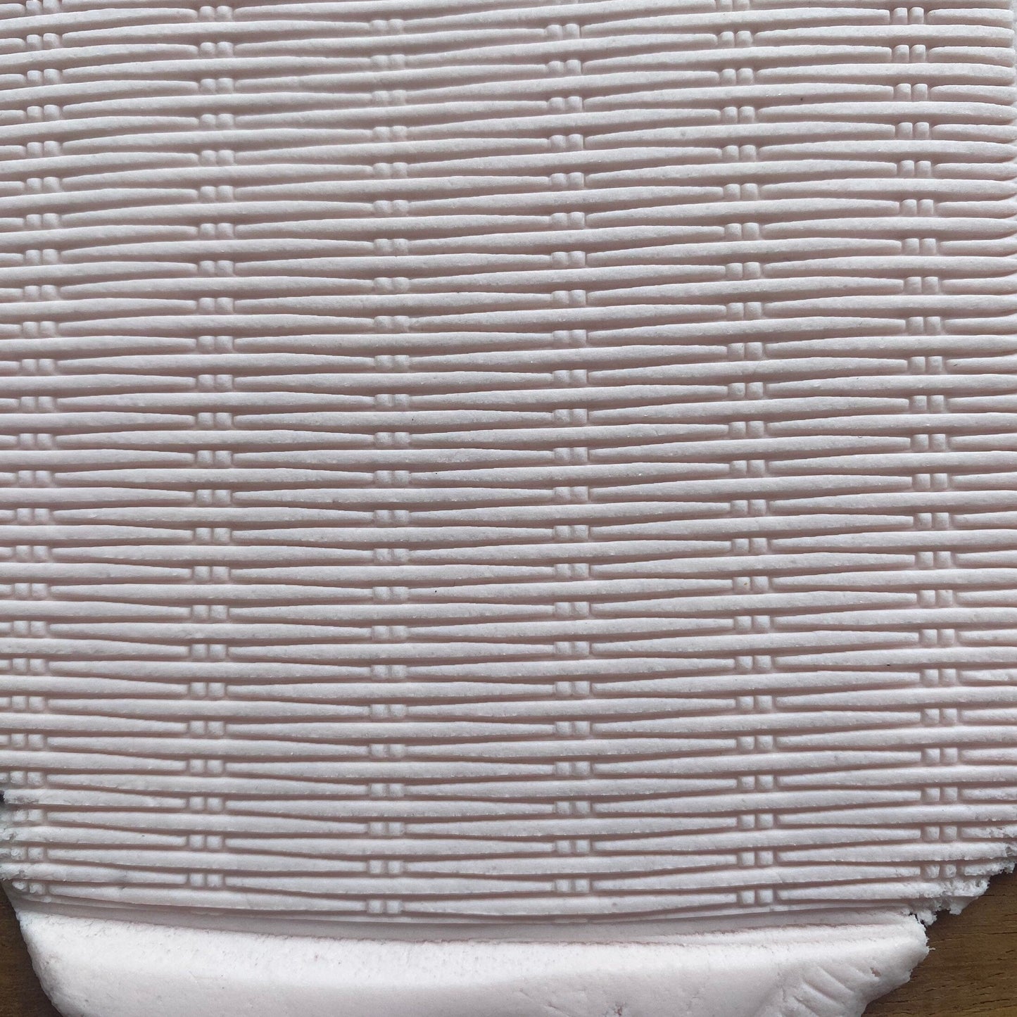 Basket Texture Pattern Plate