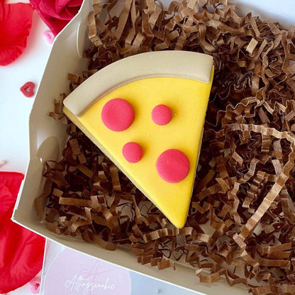 Pizza Slice with Toppings Cutters