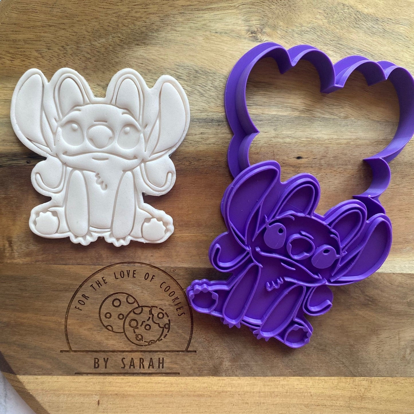 Angel Lilo and Stitch Embosser and Cutter STL File