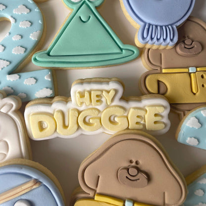 Hey Duggee Text Debosser and Cutter