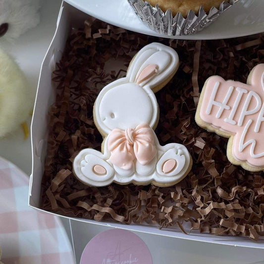 Bunny with Bow Embosser and Cutter