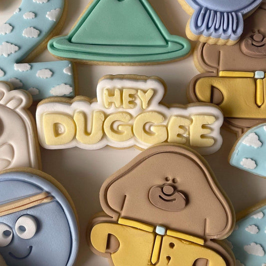 Hey Duggee Text Debosser and Cutter
