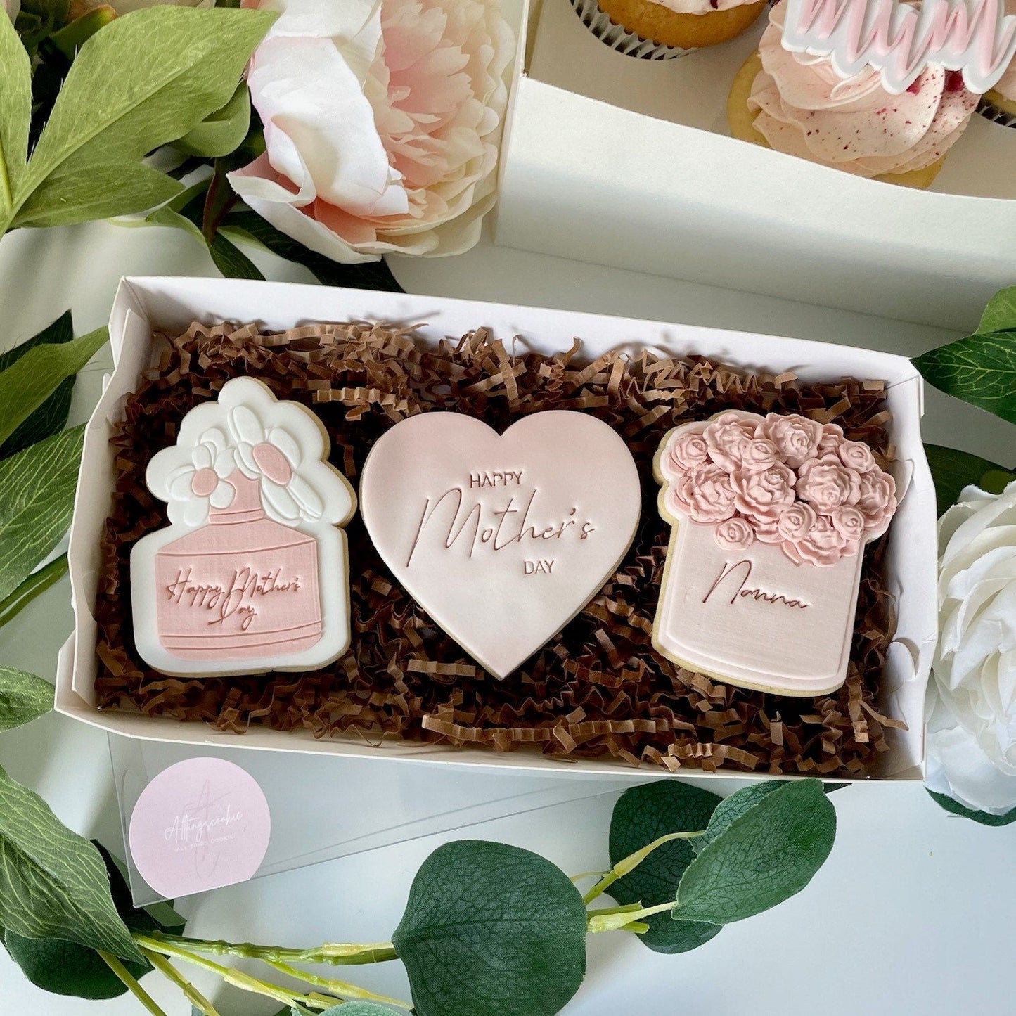 Roses Flower Bouquet Box Debosser and Cutter