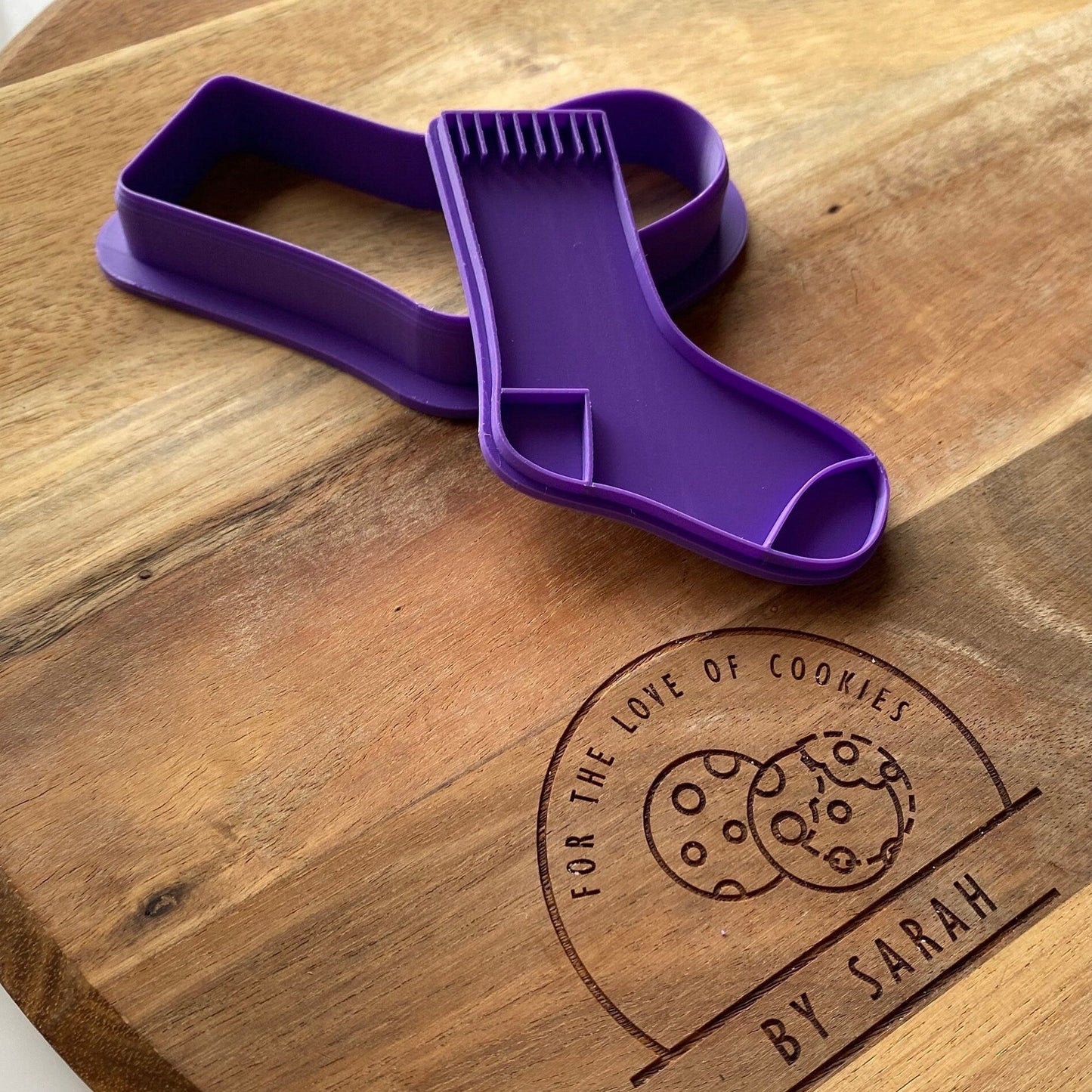 Sock Embosser and Cutter